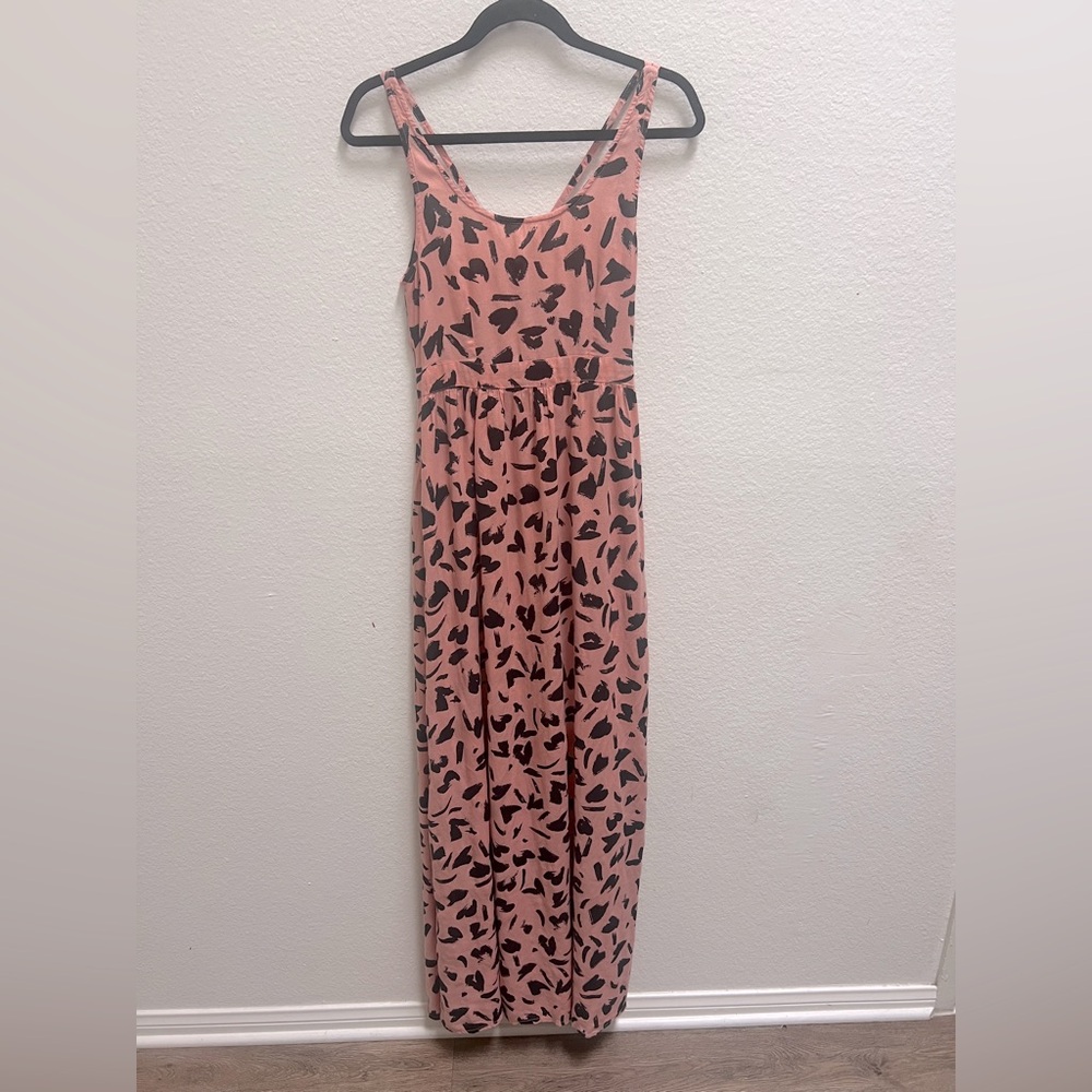 NWT  Nümph Stylish Pink and Black Maxi